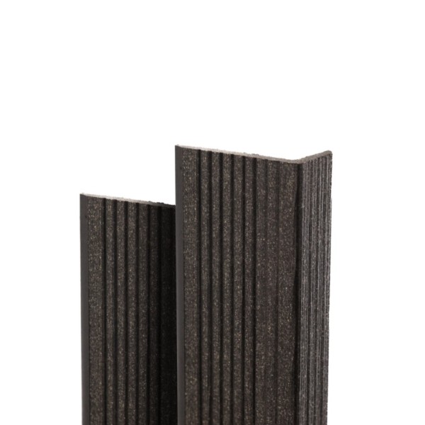 Угол торцевой Ecodecking Техно 70х35x3000 Венге купить в Нефтекамске