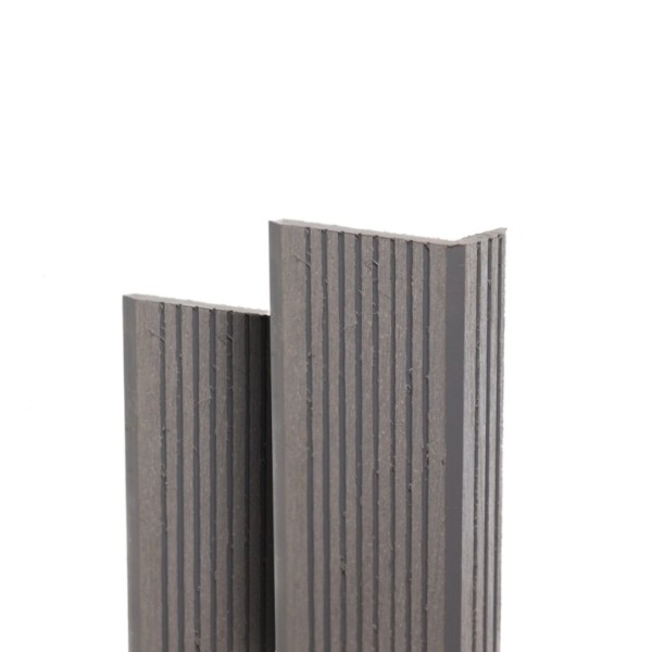 Угол торцевой Ecodecking Техно 70х35x3000 Серый купить в Нефтекамске