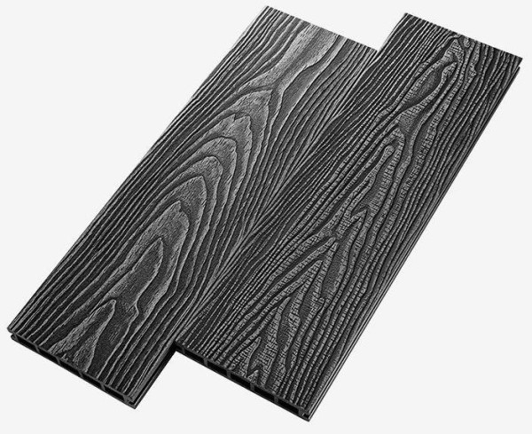 Террасная доска из ДПК RusDecking Unodeck Vintage - Графит купить в Нефтекамске