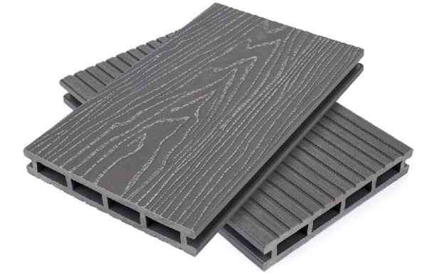 Террасная доская ДПК NanoWood Nature 3D пустотелая Серый купить в Нефтекамске