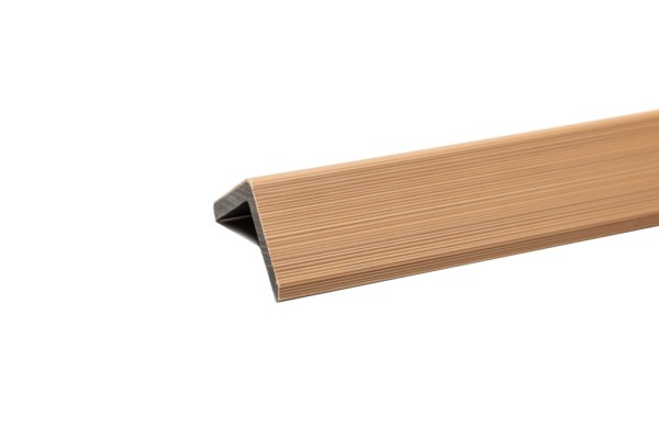 Уголок торцевой Ecodecking Скай коэкструзия 45х45х3000 Бук купить в Нефтекамске