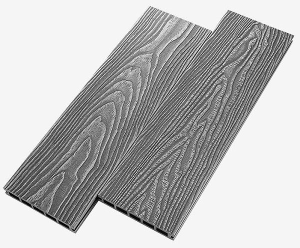 Террасная доска из ДПК RusDecking Unodeck Vintage - Серый купить в Нефтекамске
