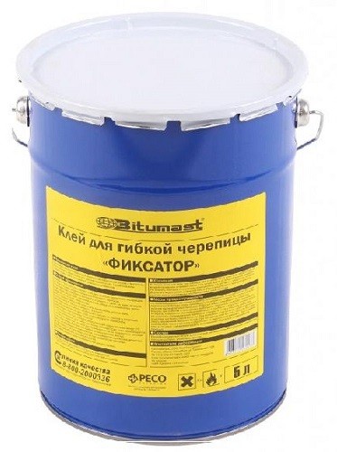 Клей для гибкой черепицы BITUMAST 5 л купить в Нефтекамске