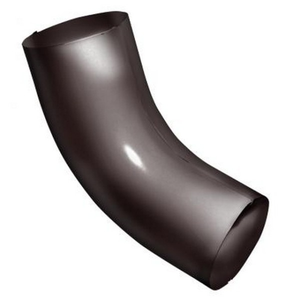 Водосток Grand Line 125x90 – Колено трубы RAL 8017 купить в Нефтекамске